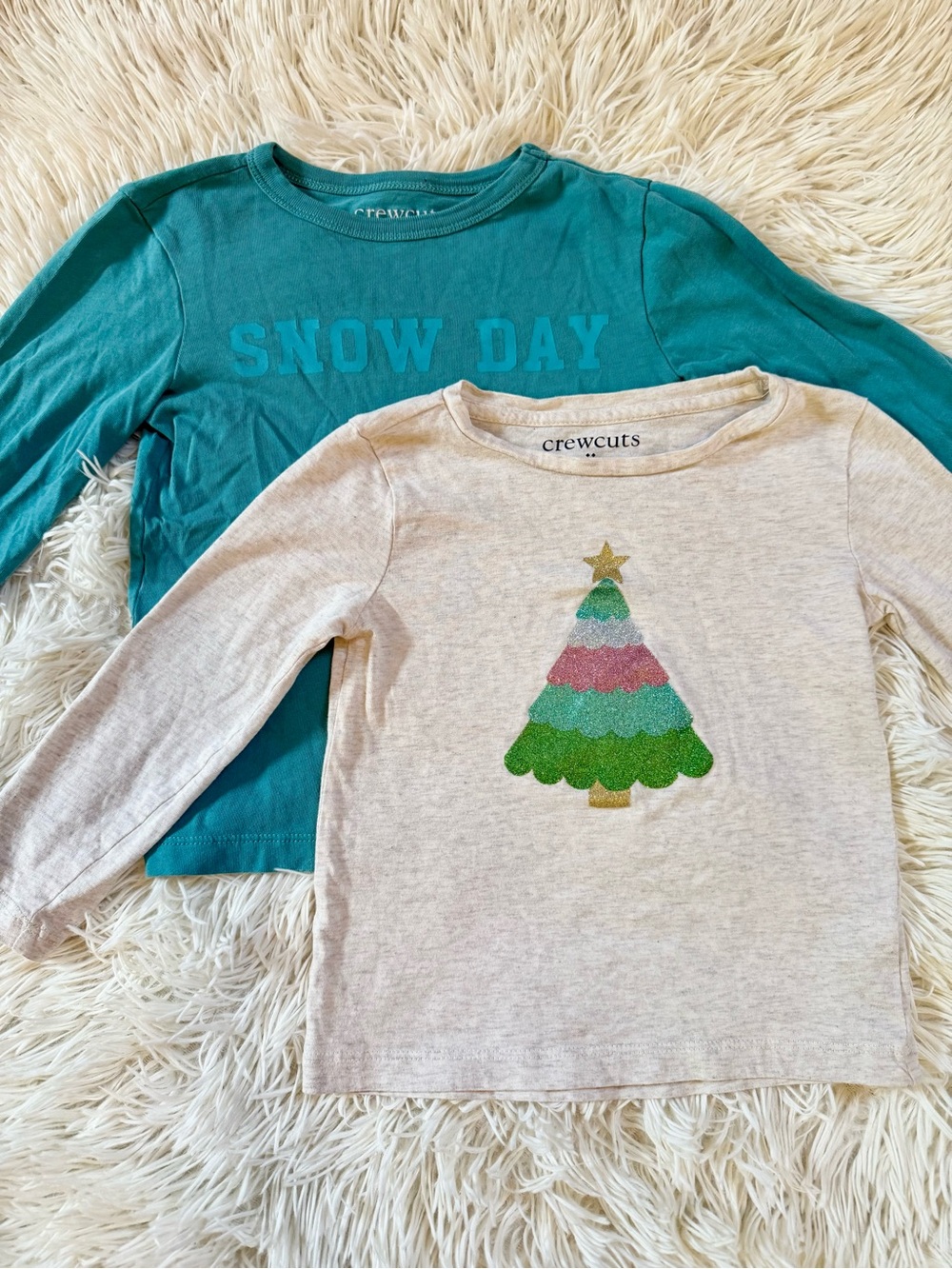 Crewcuts Girls' Long-Sleeve Tee Set